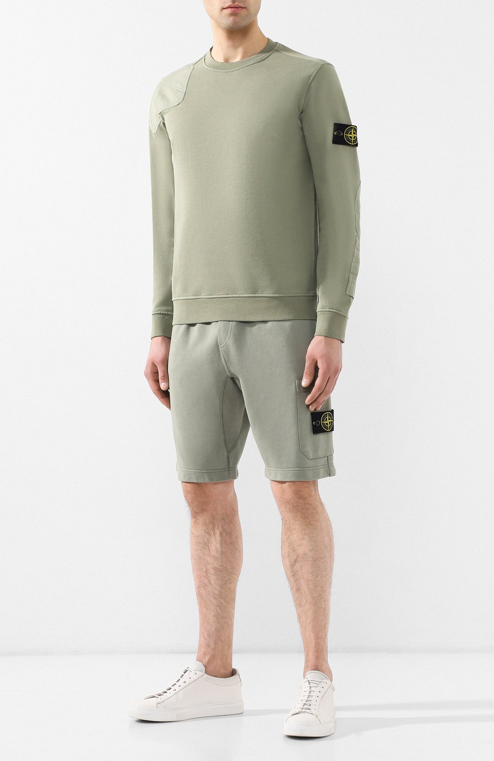 Хлопковый свитшот STONE ISLAND, арт. 701563451, фото 2