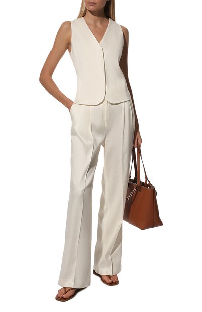 Жилет из вискозы и льна BOSS, арт. 50472446, фото 2