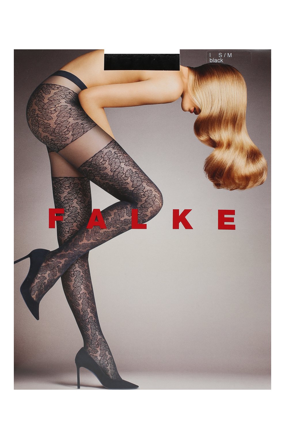 Колготки FALKE черного цвета по цене 2920 руб., арт. 41174, фото 1 Колготки FALKE, арт. 41174, фото 1