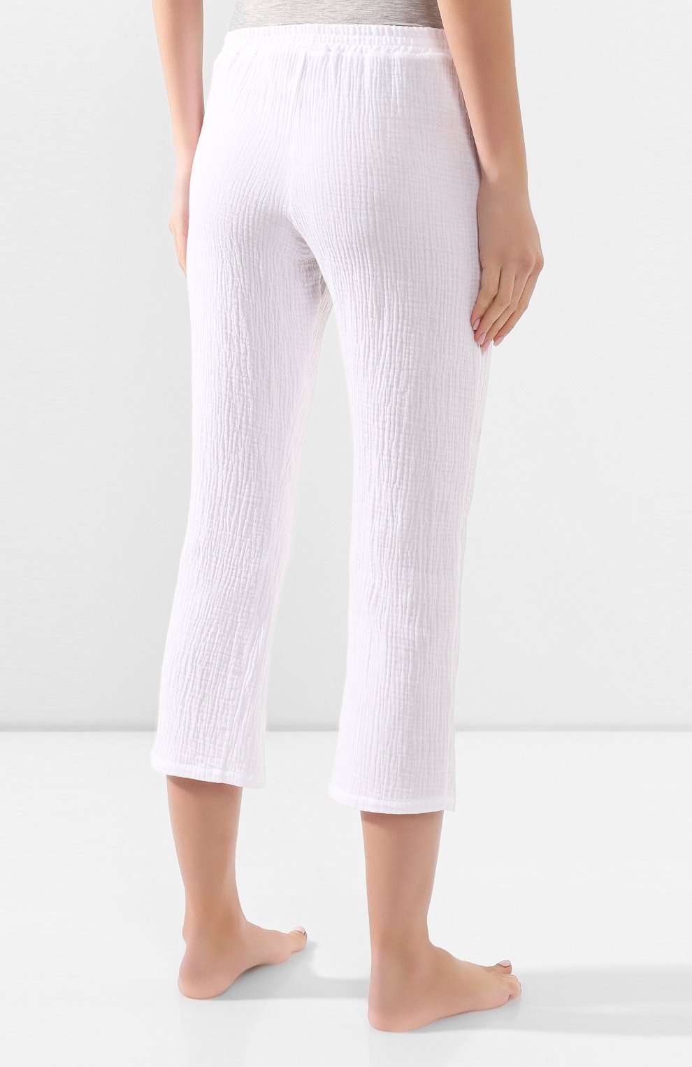 Хлопковые брюки LE CHAT белого цвета по цене 9680 руб., арт. MADRAGUE880, фото 4 Хлопковые брюки LE CHAT, арт. MADRAGUE880, фото 4