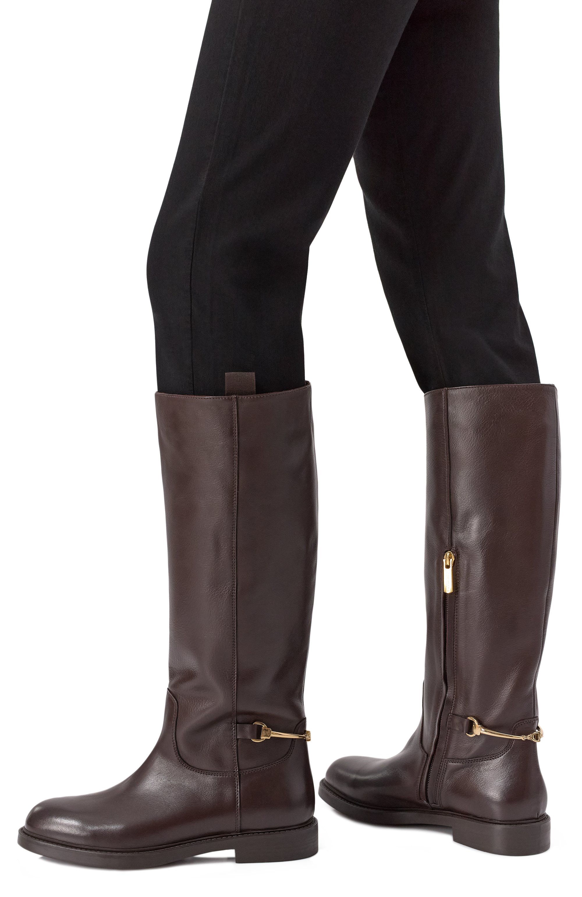 Кожаные сапоги DOUCAL'S, арт. DD8836BRUGUF214T, фото 2