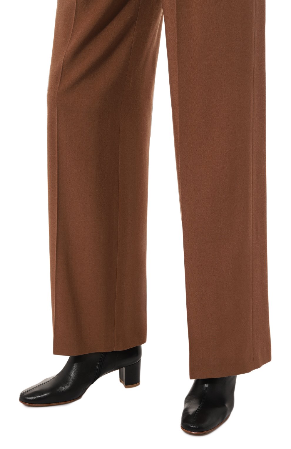 Кожаные ботильоны sofia BY FAR черного цвета по цене 58200 руб., арт. 16603-05-SBLKL, фото 3 Кожаные ботильоны sofia BY FAR, арт. 16603-05-SBLKL, фото 3