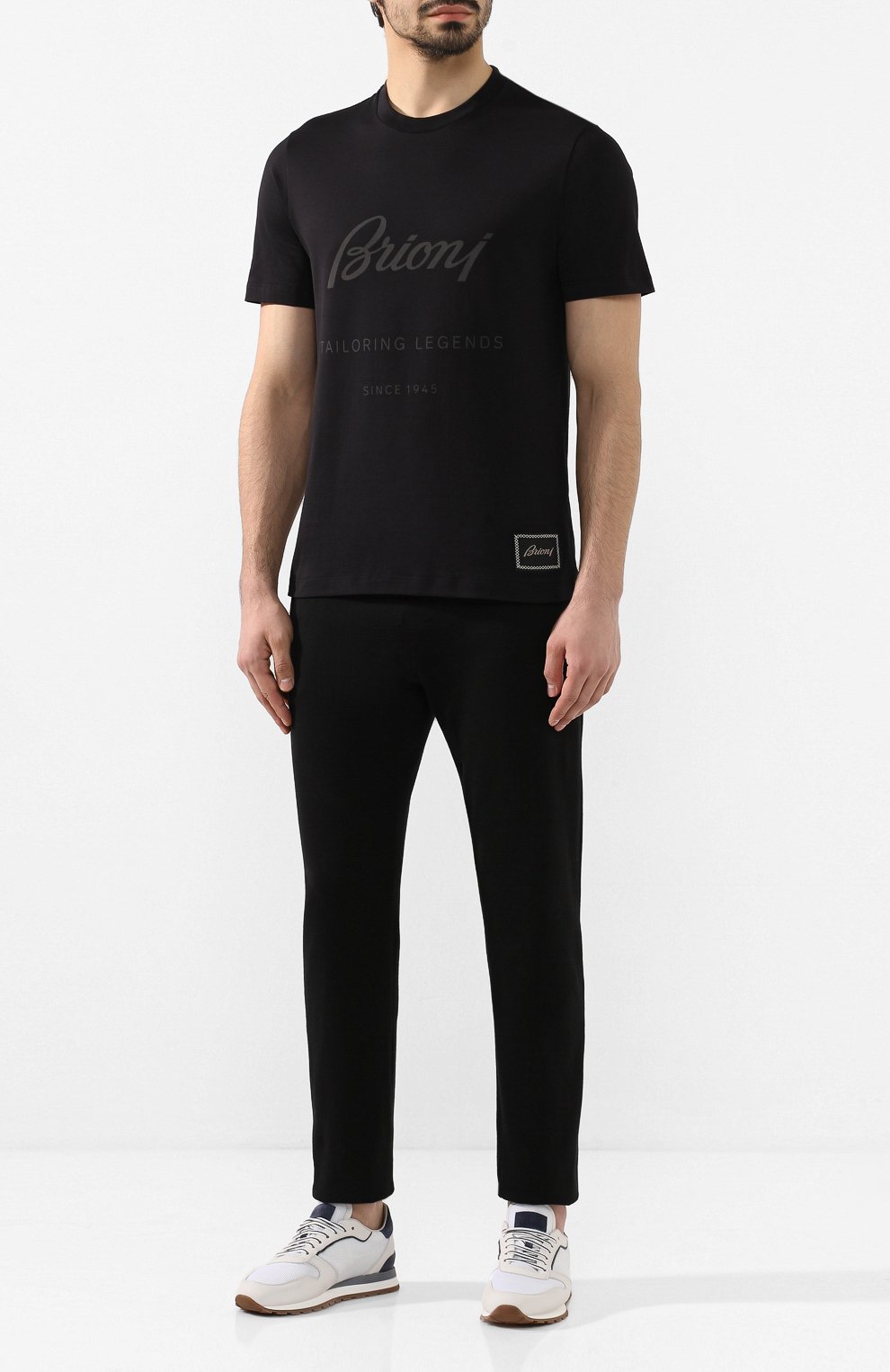 Хлопковая футболка BRIONI, арт. UJCH0L/08628, фото 2