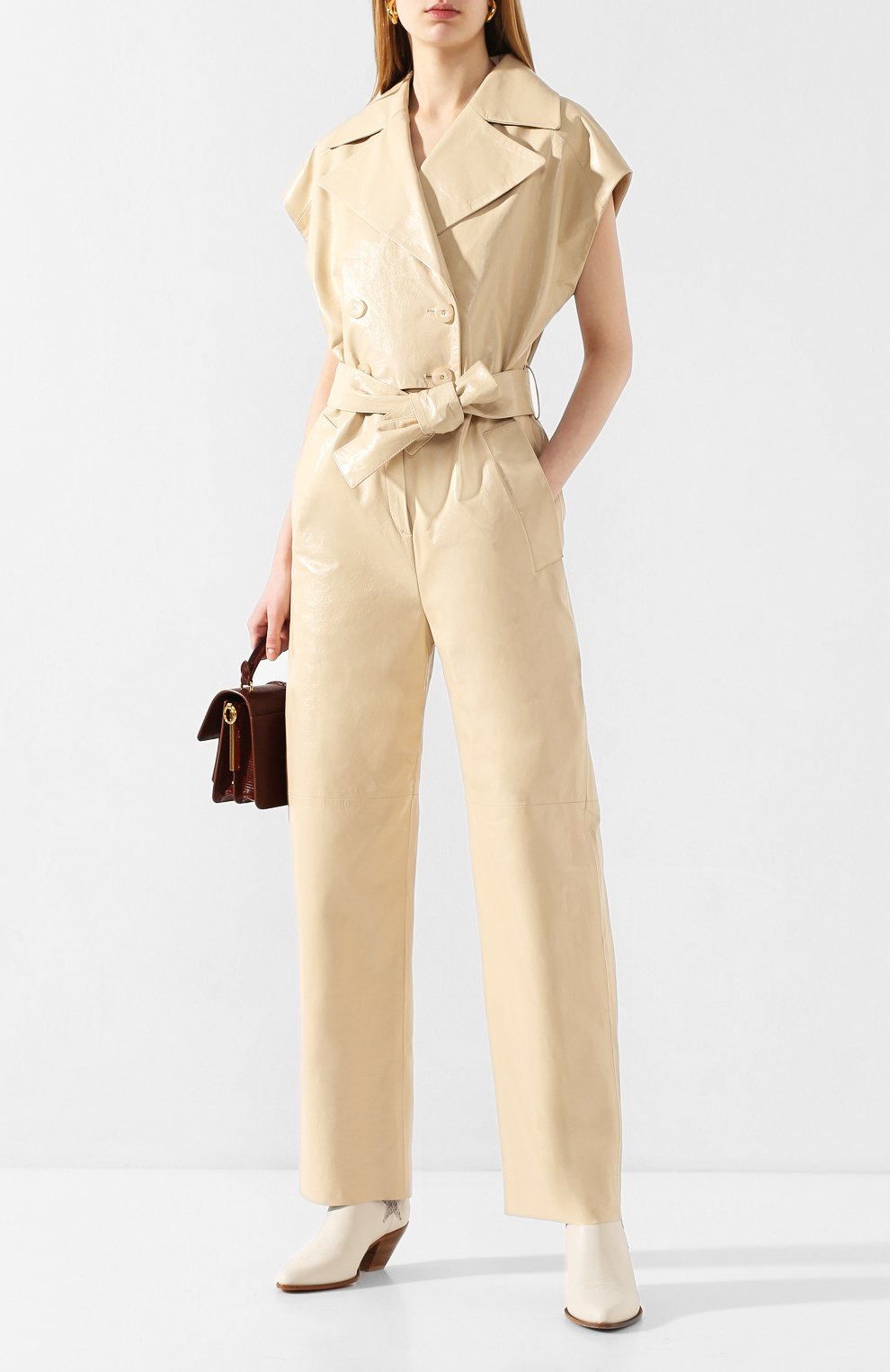 Кожаный комбинезон DROME, арт. DPDA439V/D1849, фото 2