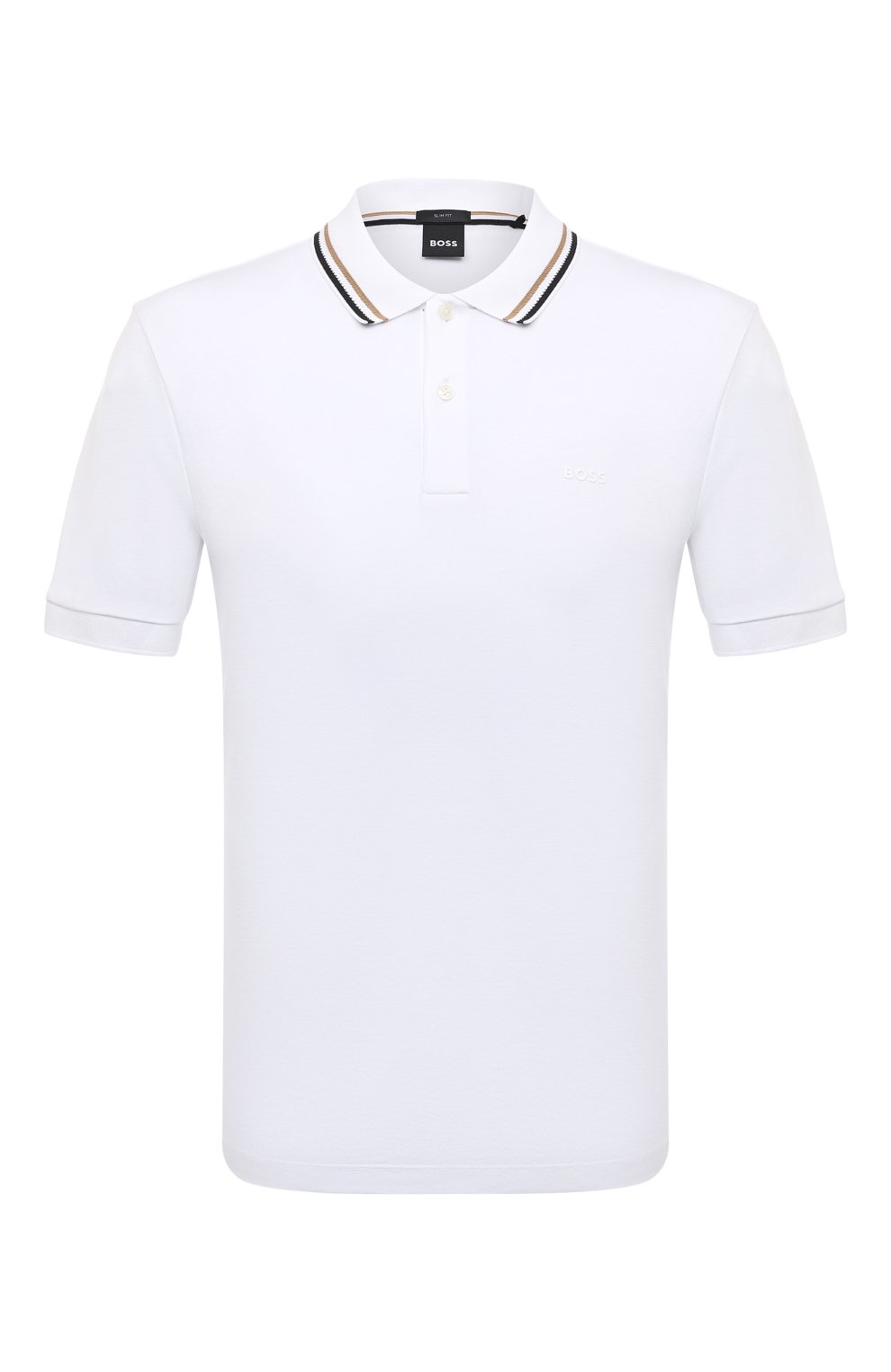 Хлопковое поло BOSS, арт. 50469360, фото 1