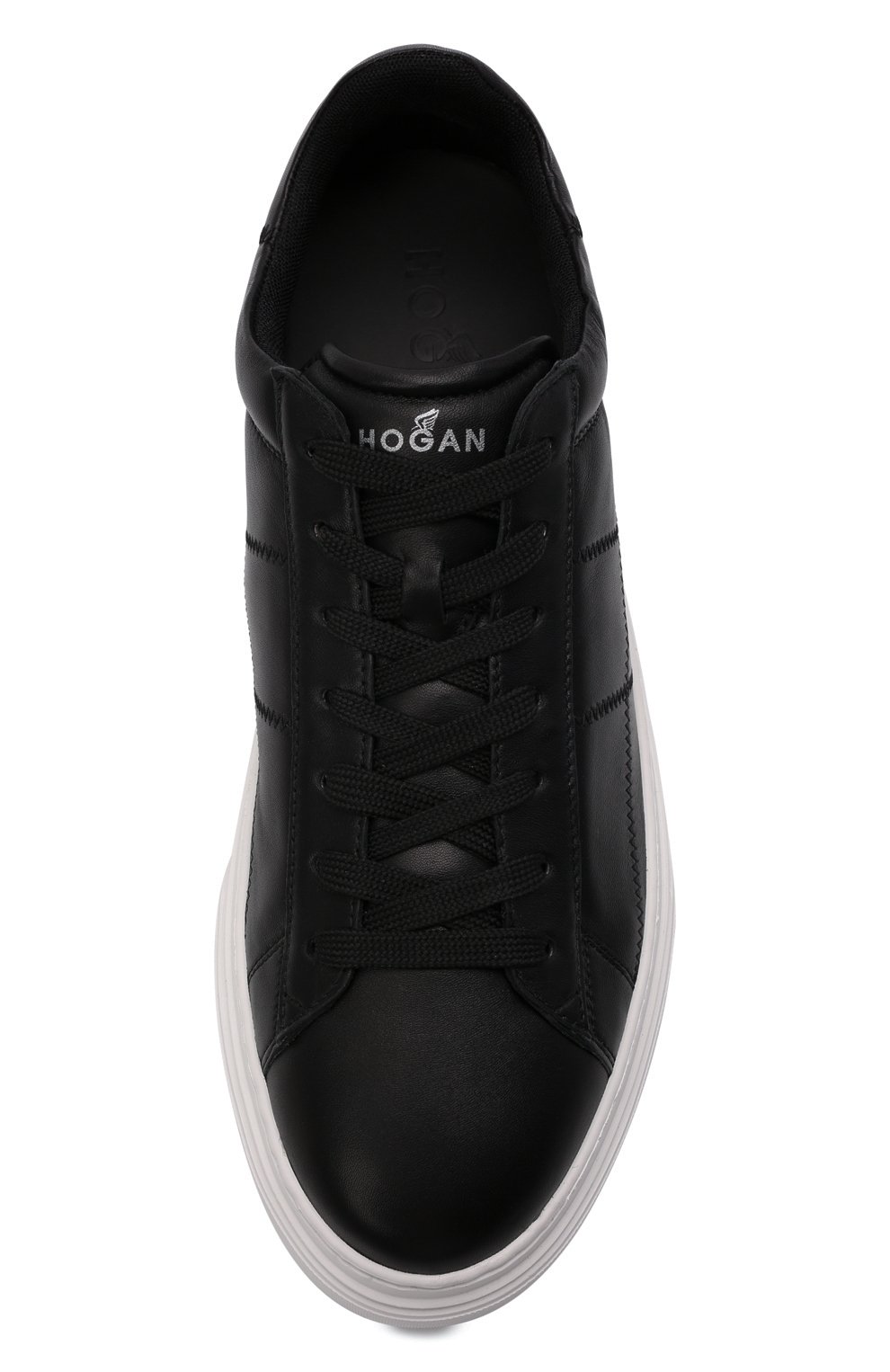 Кожаные кеды HOGAN, арт. HXM3650K694LE9, фото 6