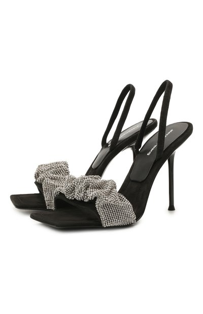 Замшевые босоножки ALEXANDER WANG, арт. 30121S042, фото 1