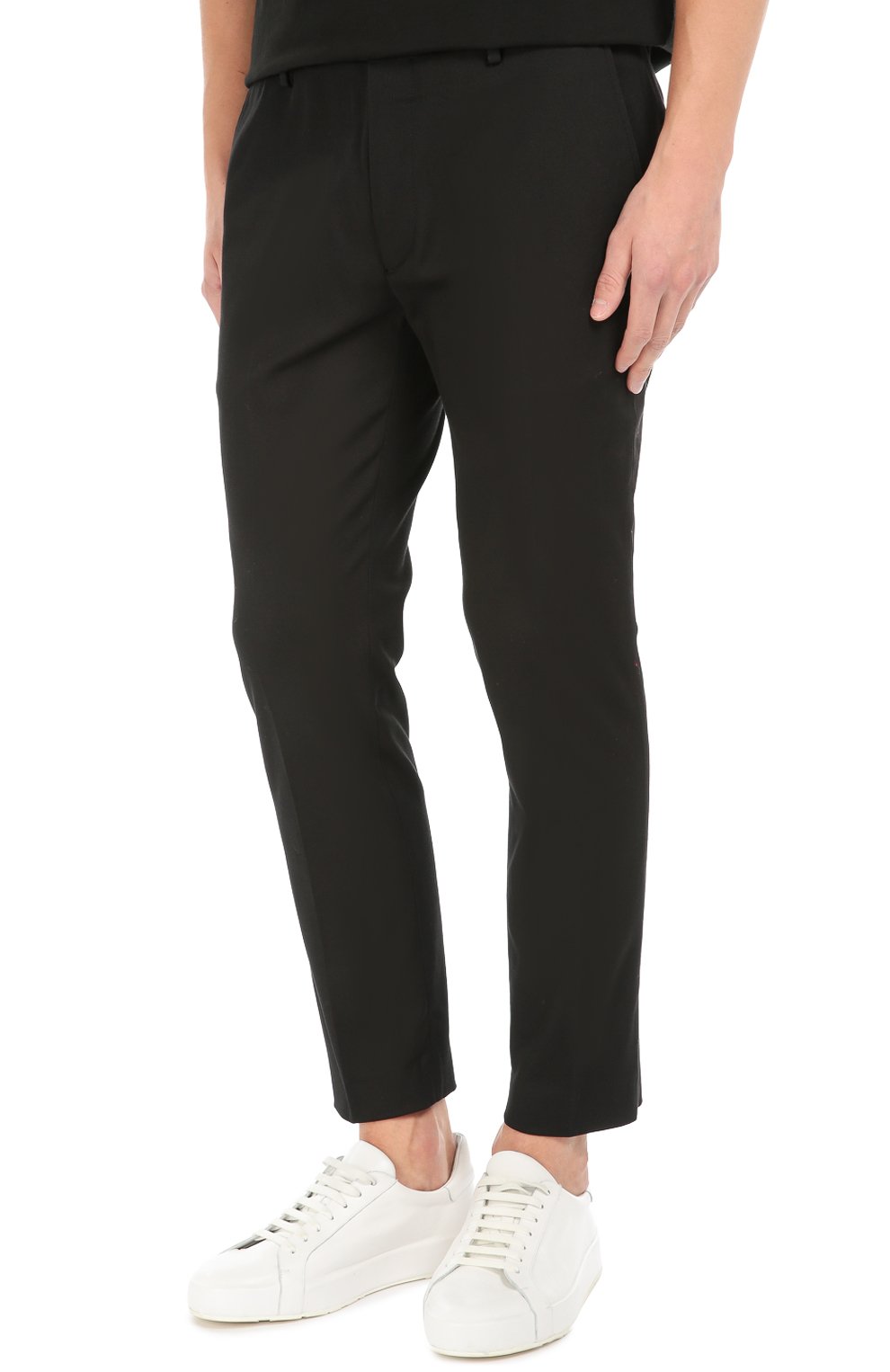 Слаксы из эластичного хлопка MONCLER, арт. B2-091-11013-40-57583, фото 3