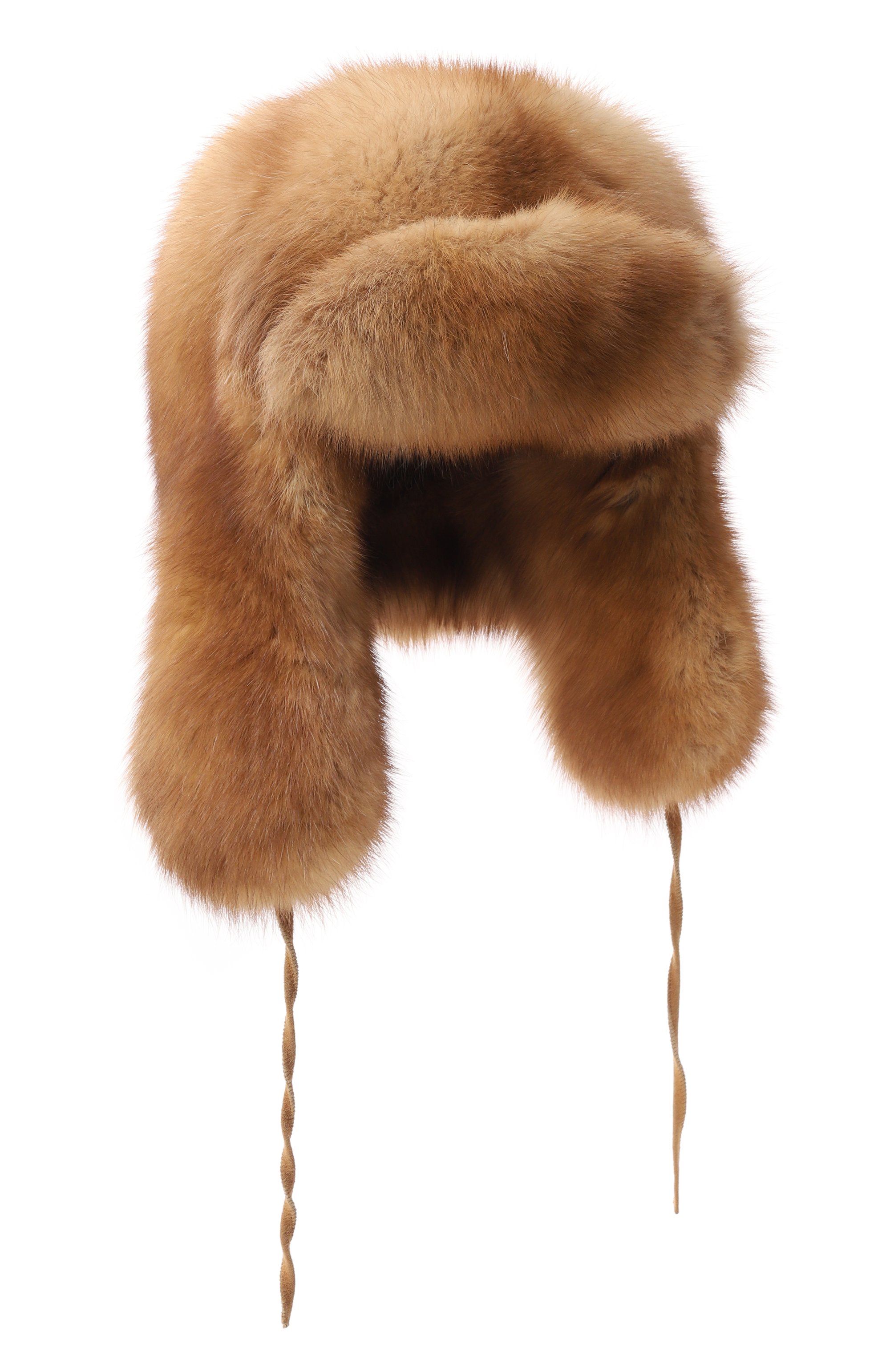 Меховая шапка-ушанка мари из соболя FURLAND коричневого цвета по цене 630000 руб., арт. 0098001910047300022, фото 1 Меховая шапка-ушанка мари из соболя FURLAND, арт. 0098001910047300022, фото 1