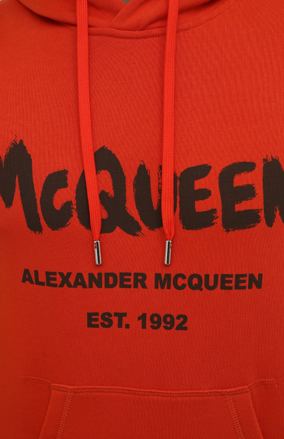 Хлопковое худи ALEXANDER MCQUEEN, арт. 665401/QRZ71, фото 5