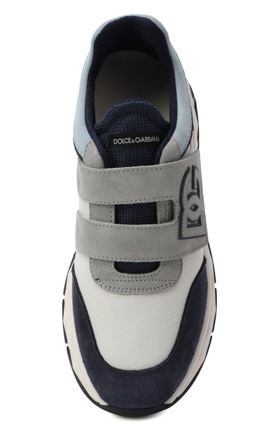 Комбинированные кроссовки dg running DOLCE & GABBANA, арт. DA5187/AA954/29-36, фото 4