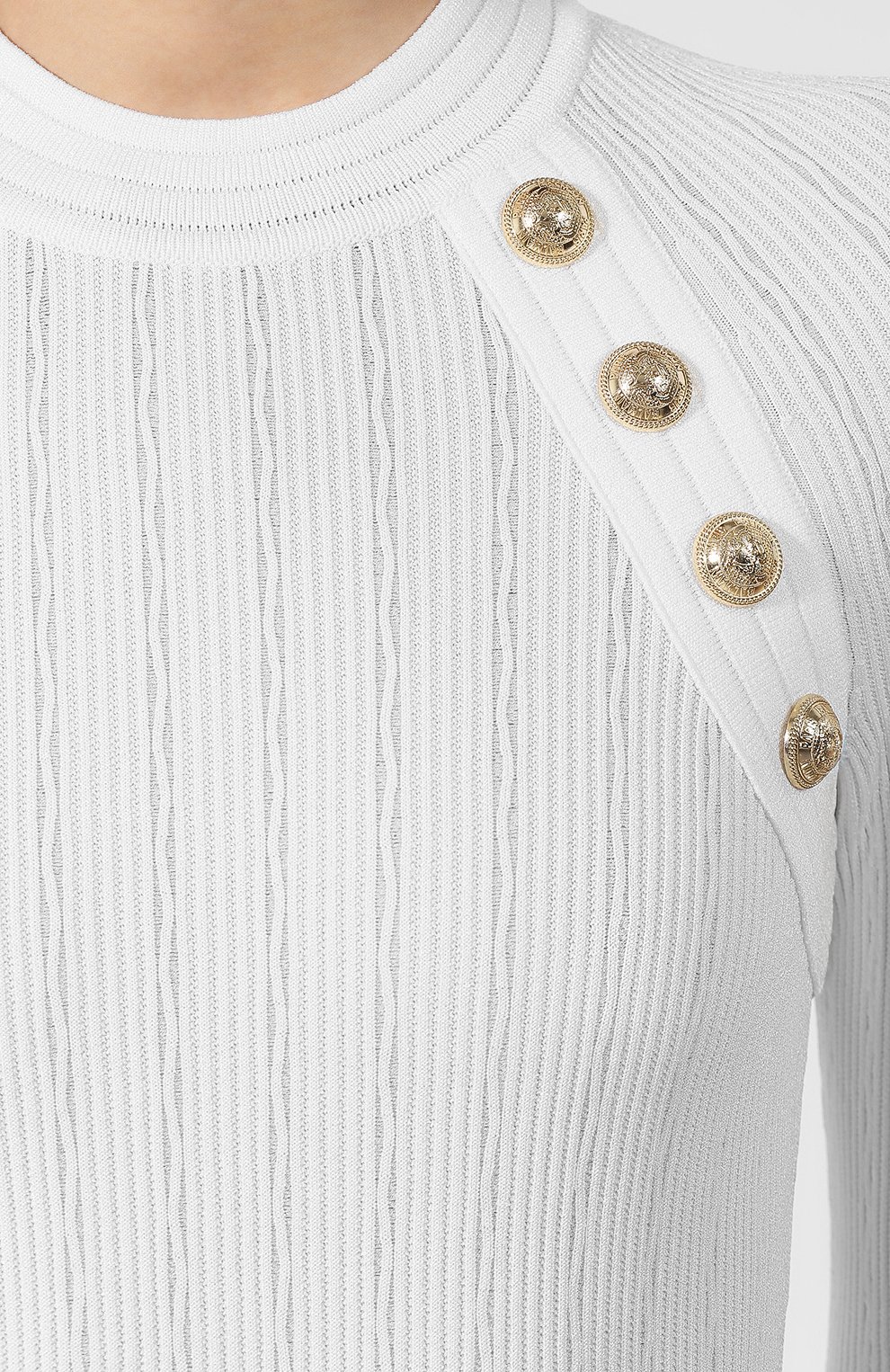 Боди из вискозы BALMAIN, арт. TF10943/K030, фото 5