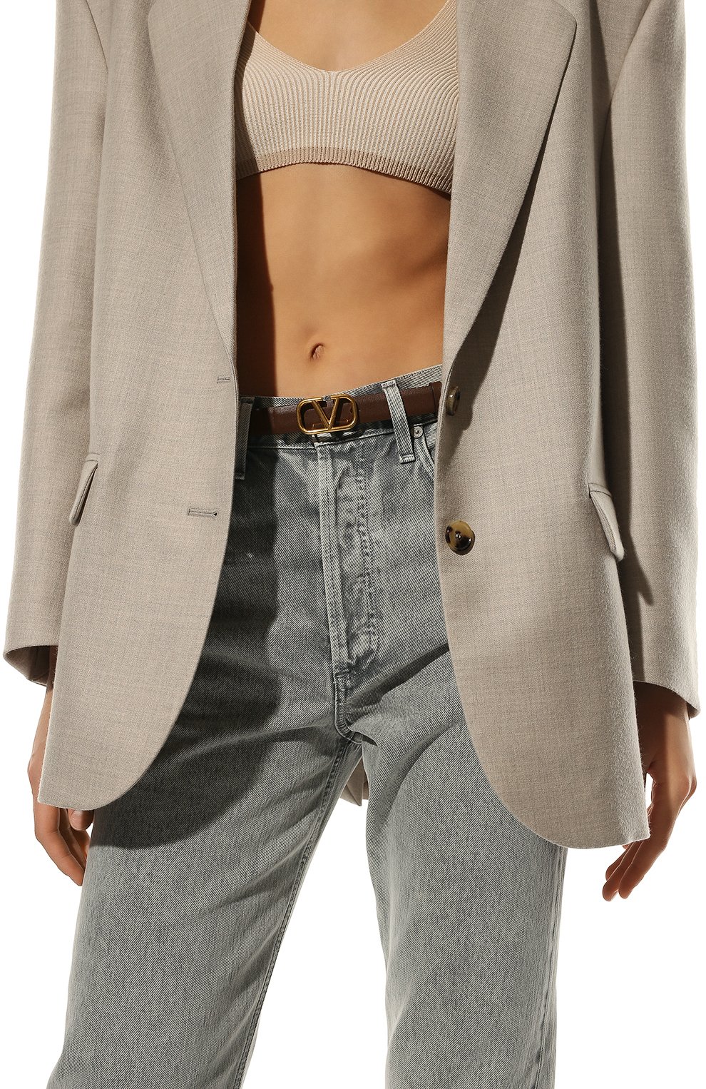 Двусторонний ремень vlogo signature VALENTINO, арт. VW0T0S12/ZFR, фото 2