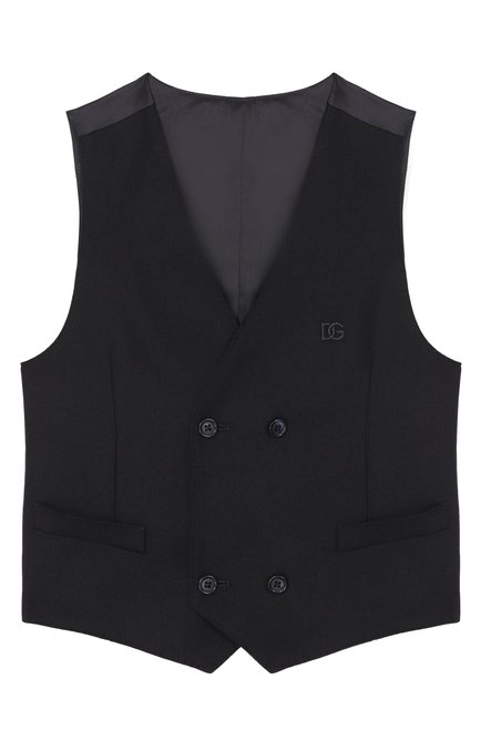 Жилет из шерсти и вискозы DOLCE & GABBANA, арт. L41V32/FU28G/8-12+
