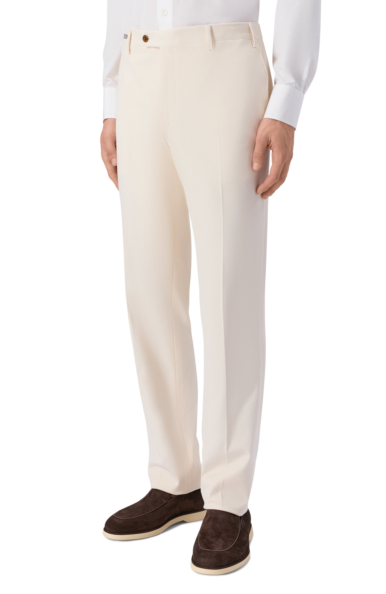 Хлопковые брюки CORNELIANI, арт. 284B01/2A18503, фото 3