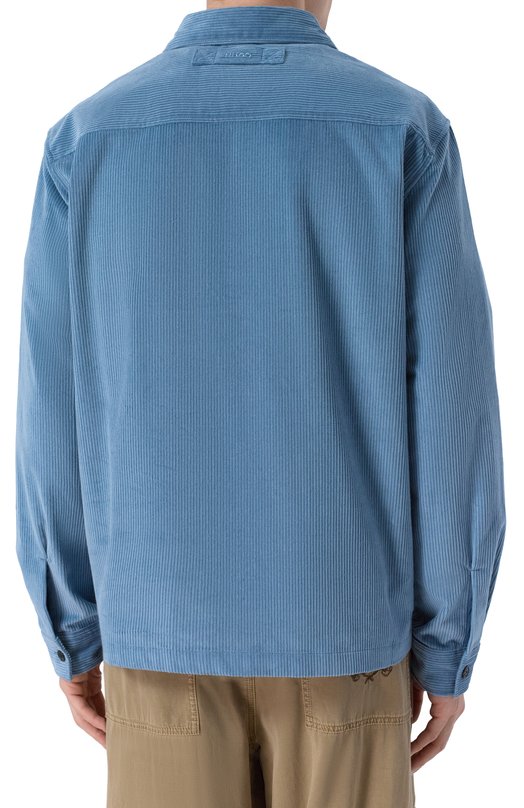 Вельветовая куртка-рубашка HUGO 50555777 Синий  50555777 Фото 4