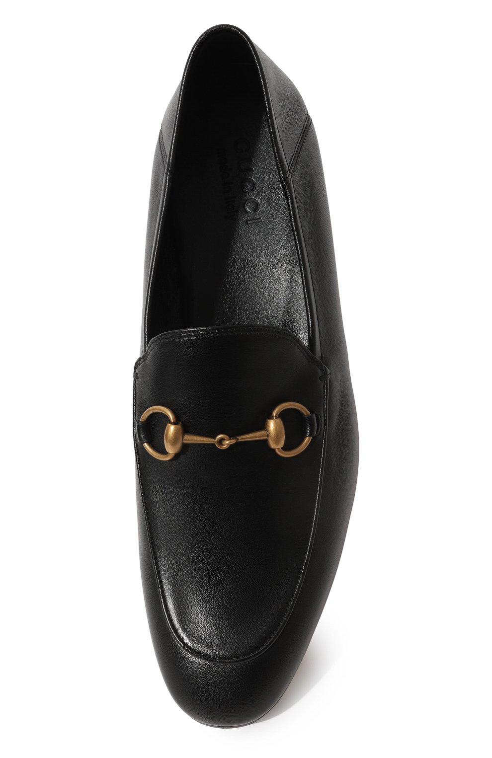 Кожаные лоферы brixton GUCCI, арт. 407314 DLC00, фото 6