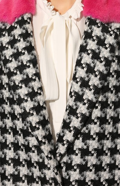 Пальто из шерсти и кашемира SEVEN LAB, арт. CMARF tw pepita, фото 5