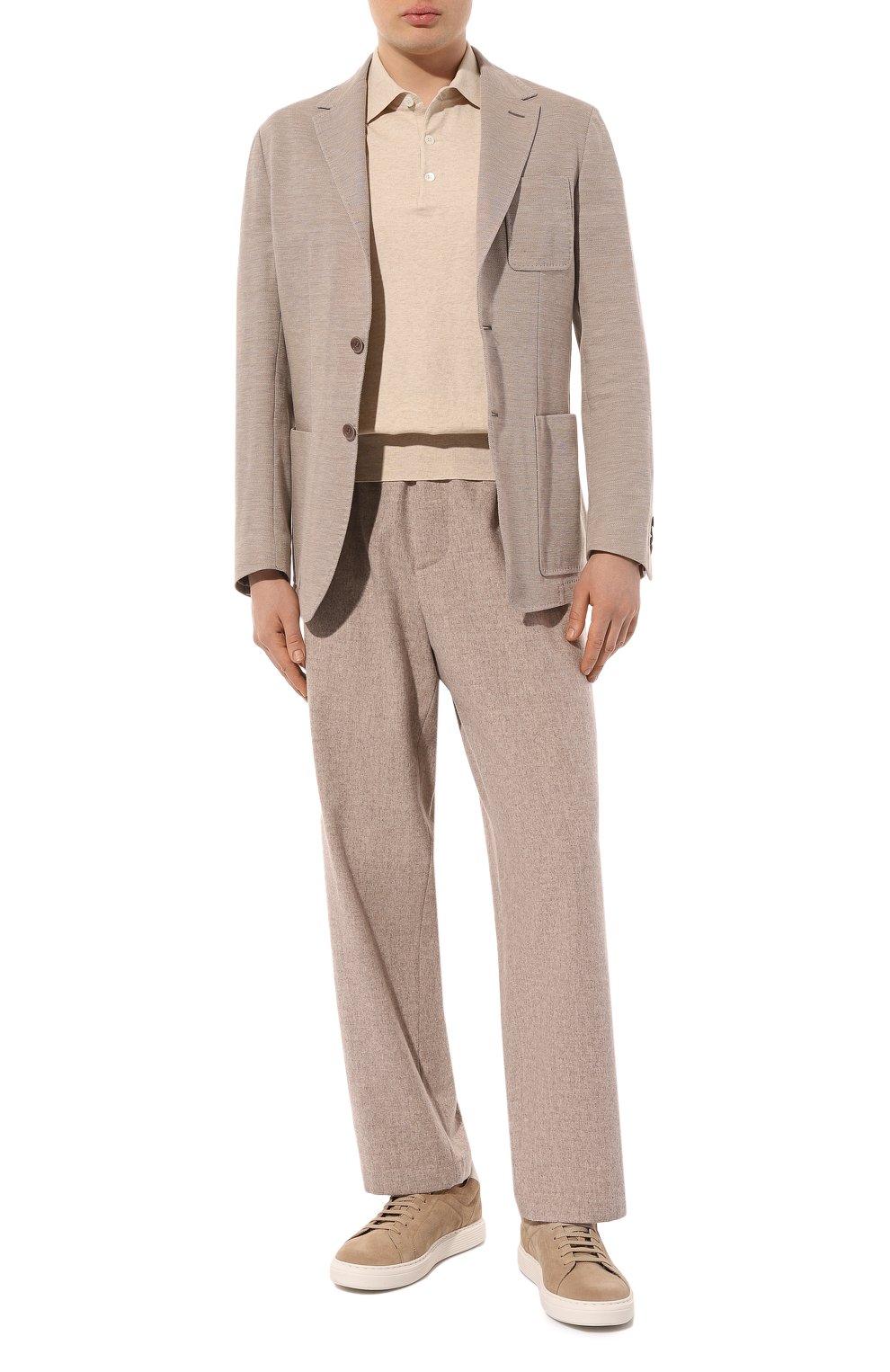 Хлопковый пиджак CANALI, арт. J0147/JJ01974, фото 2