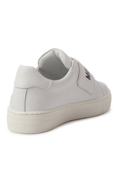 Кожаные кеды MOSCHINO, арт. 80587/VAR1/28-35, фото 3