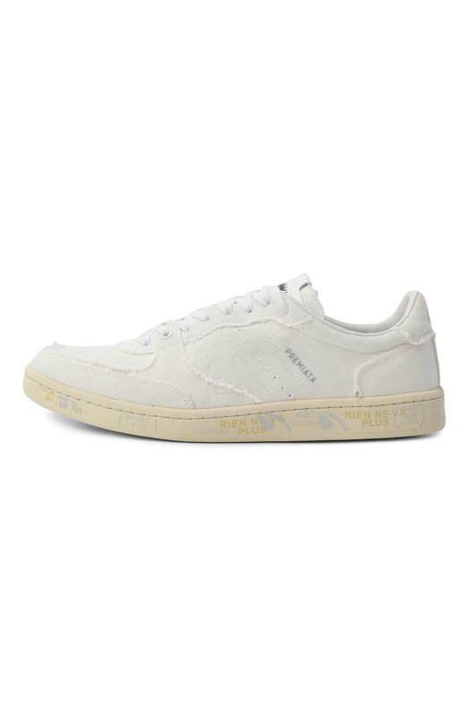 Текстильные кеды Bskt Clay Premiata BSKTCLAY/VAR 7533 Белый  BSKTCLAY/VAR 7533 Фото 4