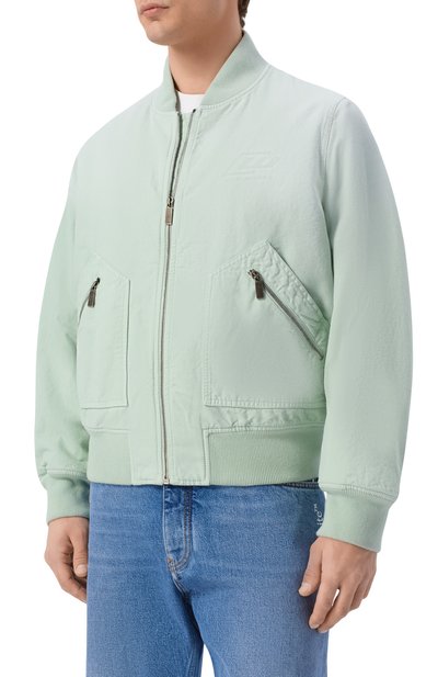 Хлопковый бомбер OFF-WHITE, арт. 0MEH050S26FAB001, фото 3