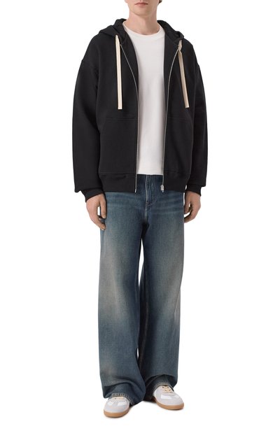 Хлопковая толстовка JIL SANDER черного цвета по цене 164500 руб., арт. J22HG0118/J20128, фото 2 Хлопковая толстовка JIL SANDER, арт. J22HG0118/J20128, фото 2