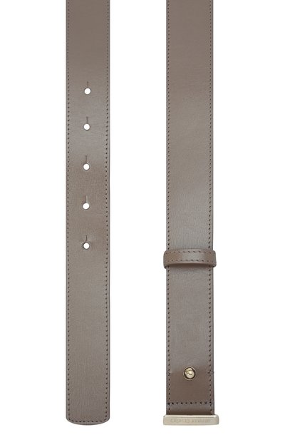 Кожаный ремень GIORGIO ARMANI коричневого цвета по цене 44900 руб., арт. Y1I255/YTF4A, фото 3 Кожаный ремень GIORGIO ARMANI, арт. Y1I255/YTF4A, фото 3