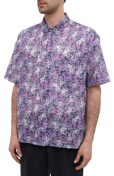 Хлопковая рубашка ISABEL MARANT, арт. CH0734-21P009H/IGGYNI, фото 3