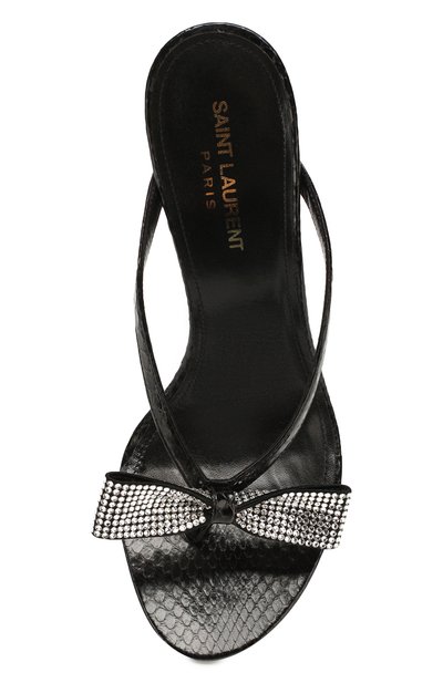 Кожаные мюли lexi SAINT LAURENT, арт. 606419/EX7I0, фото 5