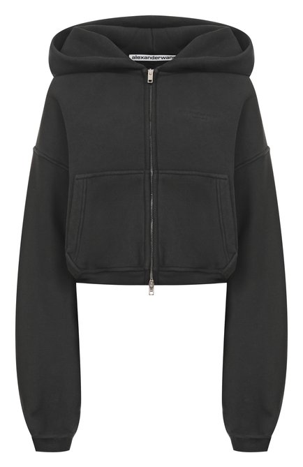 Женский хлопковая толстовка ALEXANDER WANG, арт. 1CC3251057