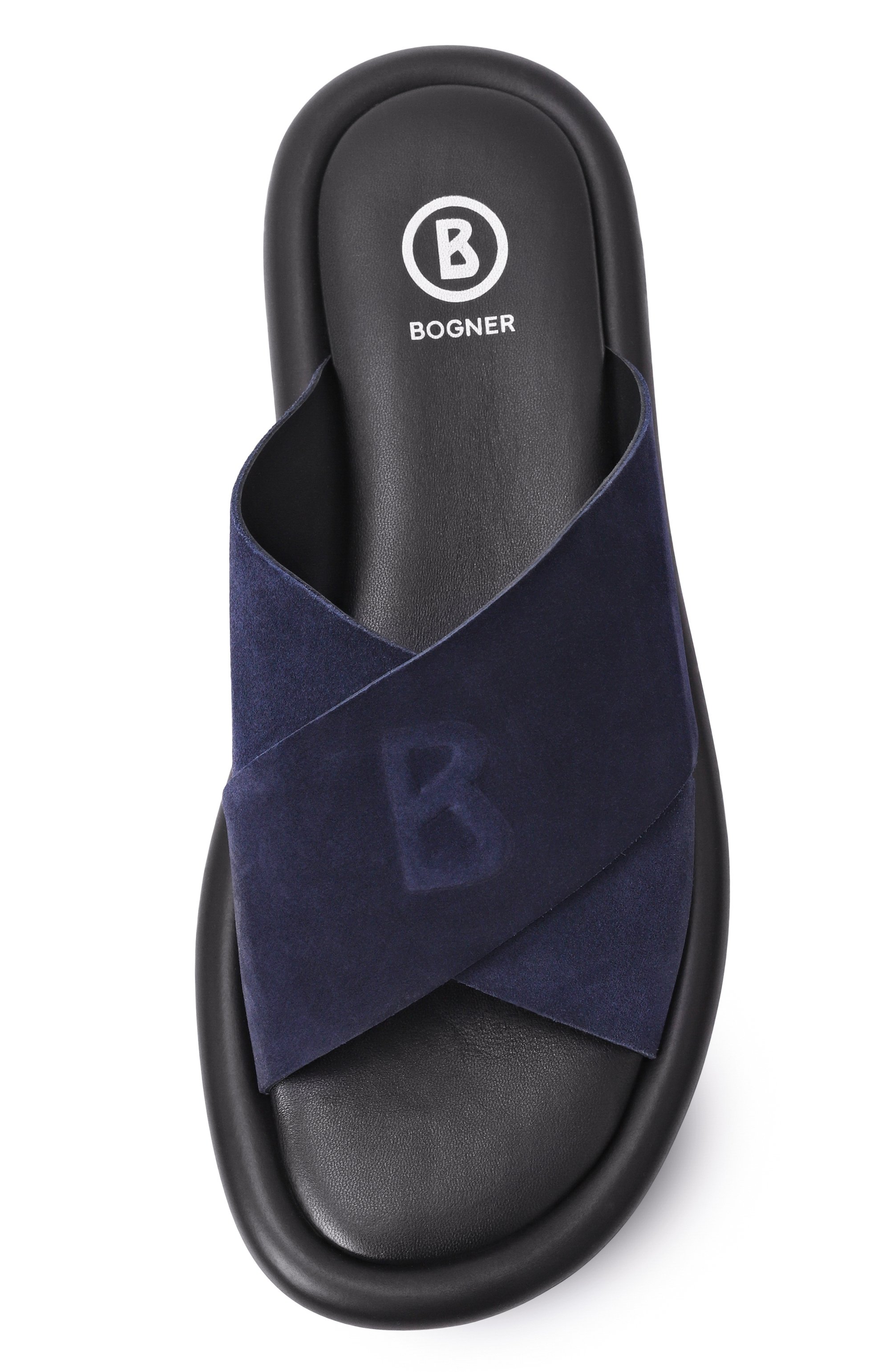 Замшевые шлепанцы portofino BOGNER, арт. P0RT0FIN0 M 2 B, фото 6