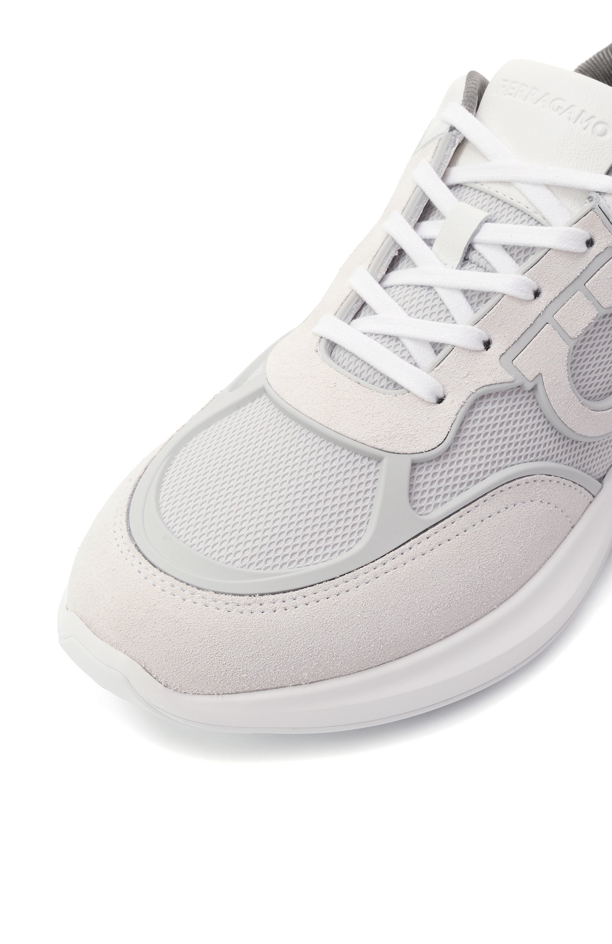 Комбинированные кроссовки FERRAGAMO, арт. 779355, фото 7