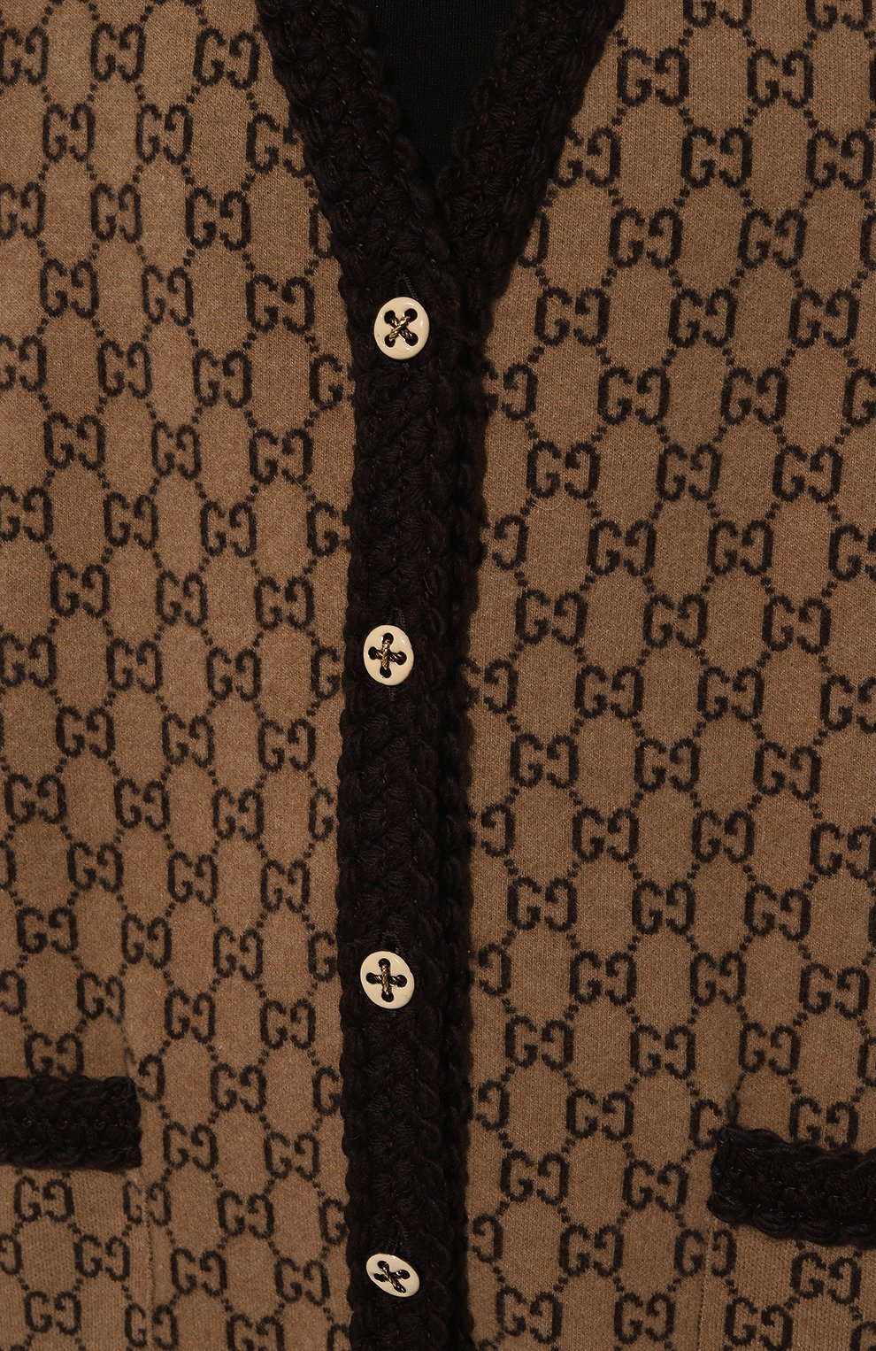 Шерстяной кардиган GUCCI, арт. 644570 XKBN1, фото 5