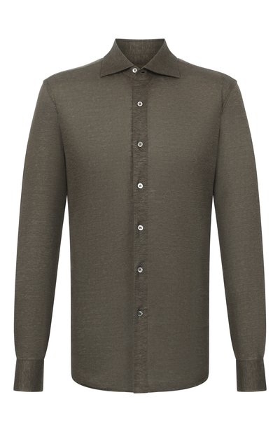 Мужская льняная рубашка MVST, арт. M26.CSM.B406/744-JERSEY