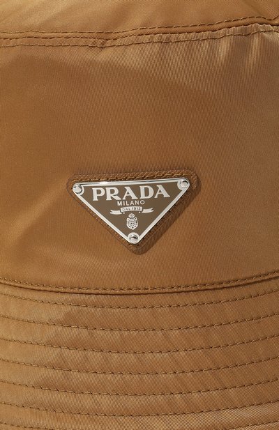 Панама PRADA коричневого цвета по цене 56000 руб., арт. 2HC137-2DMI-F0005, фото 4 Панама PRADA, арт. 2HC137-2DMI-F0005, фото 4