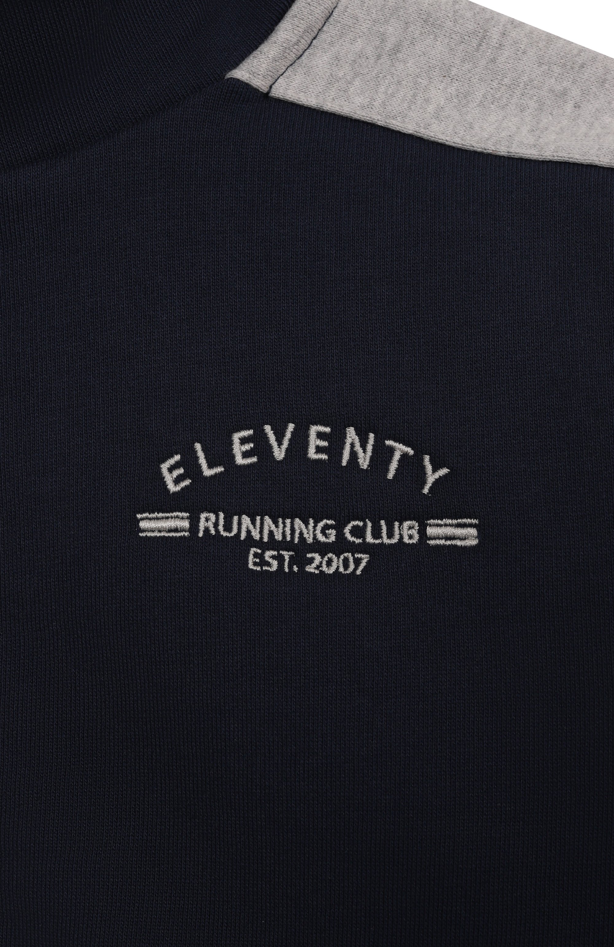 Хлопковая толстовка ELEVENTY, арт. EX4P20/Z3123/10-16, фото 3