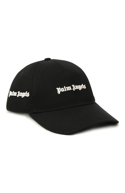 Мужская хлопковая бейсболка PALM ANGELS, арт. PMLB095C99FAB001