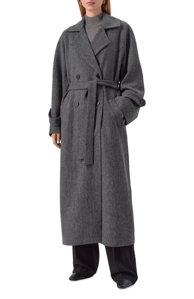 Шерстяной тренч SEVEN LAB, арт. 225-S-W-01-24-102, фото 3