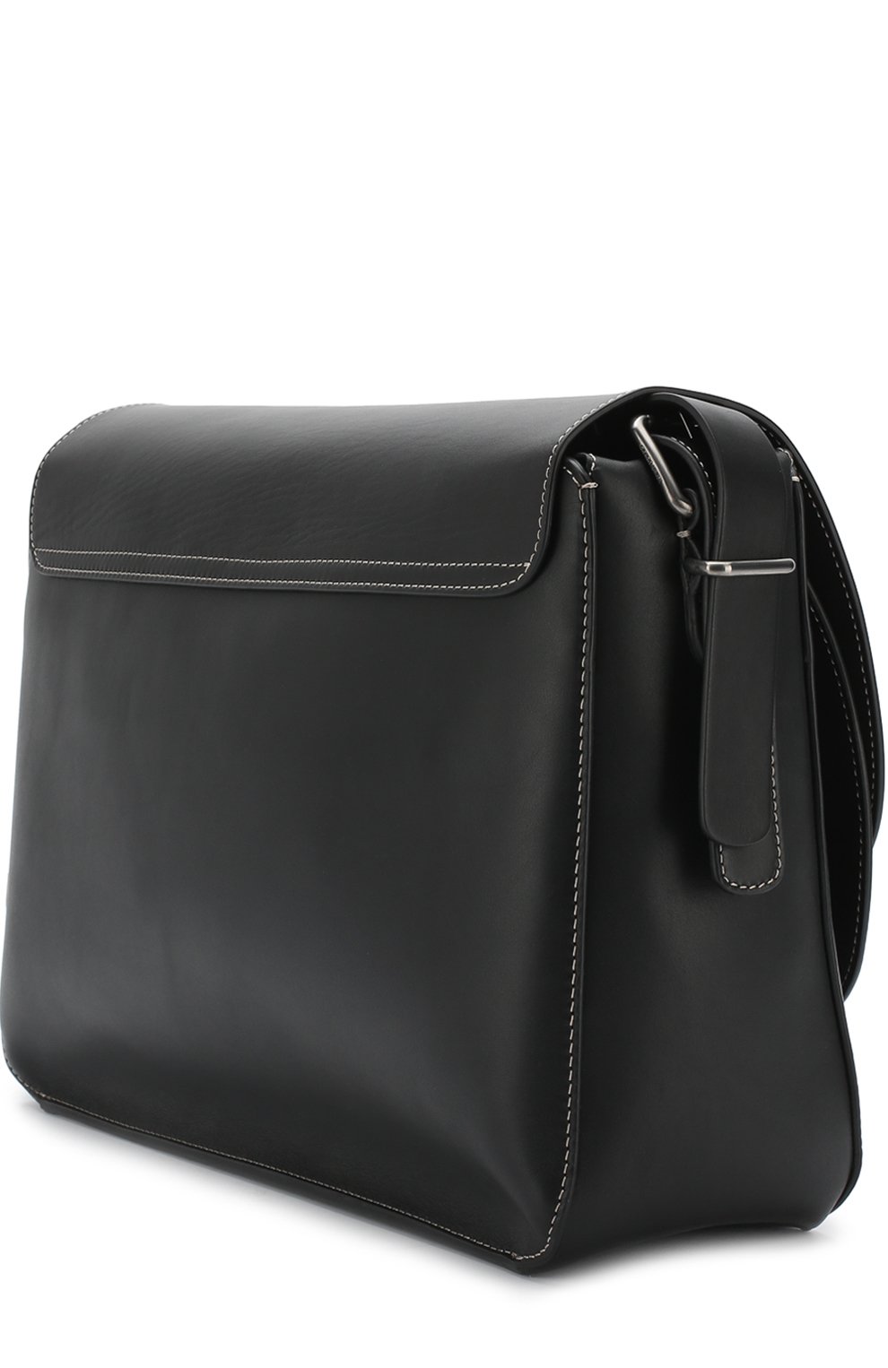 Кожаный мессен джер с клапаном GIORGIO ARMANI, арт. Y2M193/YDI5J, фото 3