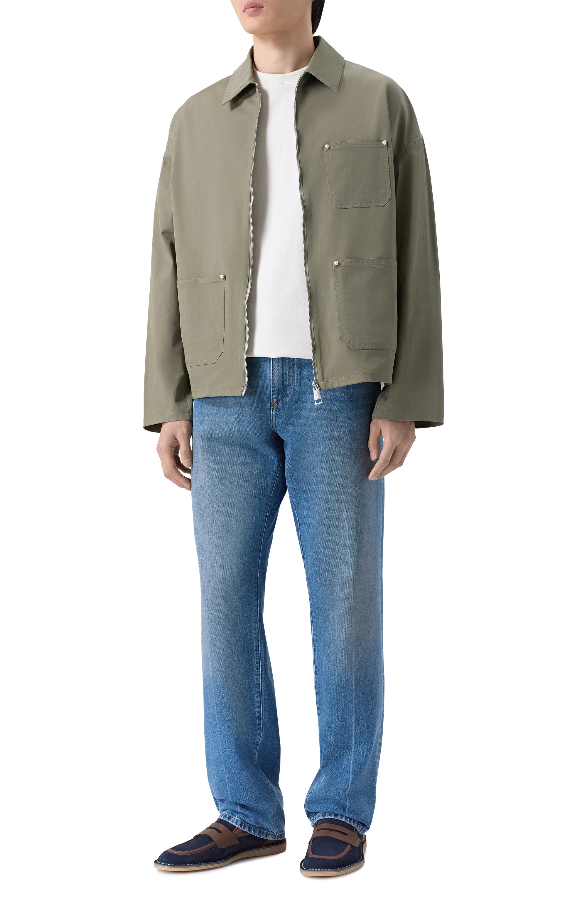 Замшевые пенни-лоферы florio DOLCE & GABBANA, арт. A50744/A0084, фото 2