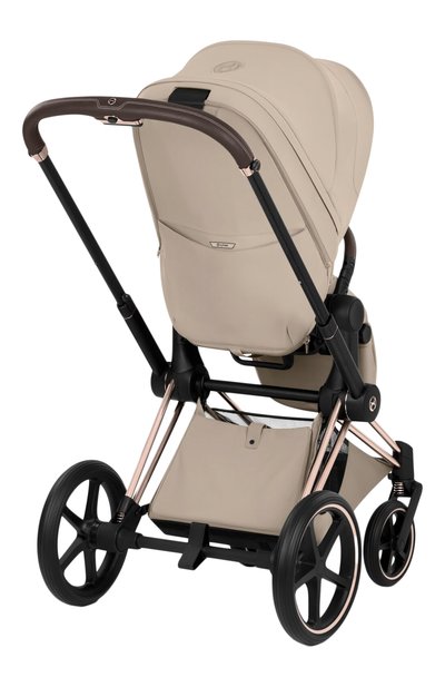 Коляска 2 в 1 priam v style CYBEX бежевого цвета по цене 147250 руб., арт. 526002245, фото 3 Коляска 2 в 1 priam v style CYBEX, арт. 526002245, фото 3