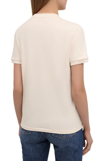 Хлопковая футболка LANVIN, арт. RW-T0688J-JU01-P21, фото 4