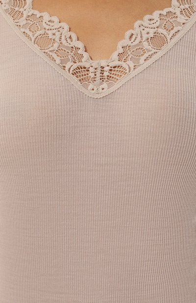 Футболка из шерсти и шелка HANRO, арт. 070913, фото 5