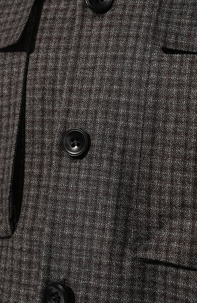 Шерстяная рубашка KITON, арт. UMC013K0127C01, фото 5