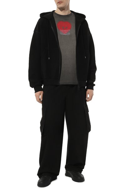 Хлопковая футболка DIESEL, арт. A13395/0AMDA, фото 2