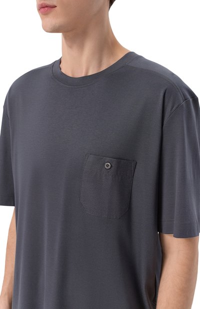 Футболка из хлопка и вискозы ZIMMERLI, арт. 8520-21091, фото 5