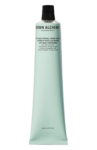 Крем для рук с антибактериальным эффектом «экстракт чайного дерева, кедр и иланг-иланг» (65ml) GROWN ALCHEMIST бесцветного цвета по цене 3300 руб., арт. GA00790, фото 1 Крем для рук с антибактериальным эффектом «экстракт чайного дерева, кедр и иланг-иланг» (65ml) GROWN ALCHEMIST, арт. GA00790, фото 1