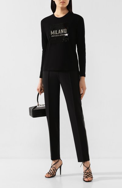 Хлопковый пуловер EMPORIO ARMANI, арт. 3H2T6T/2JQAZ, фото 2