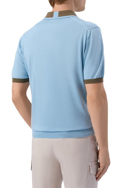 Хлопковое поло KITON, арт. UMK0571, фото 4